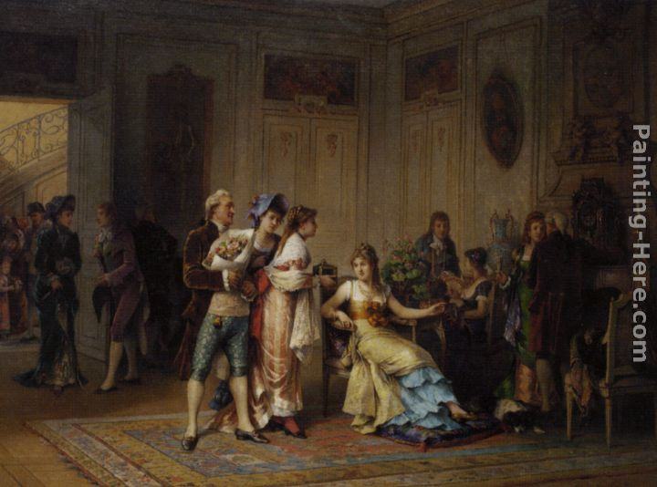 Adrien De Boucherville Canvas Paintings